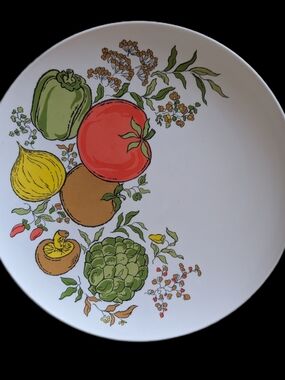Vintage 1970s Melamine Spice Of Life Set Of Seven